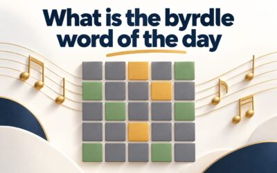 What Is the Byrdle Word of the Day Today?